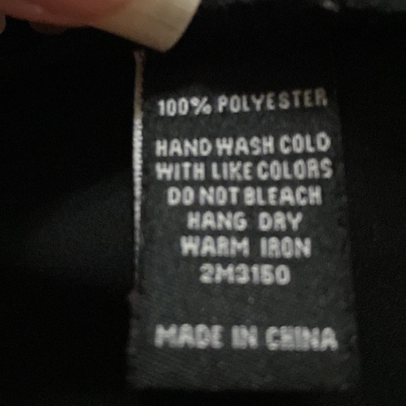 Foreign Exchange sheer black top with lace up back - Picture 5 of 5